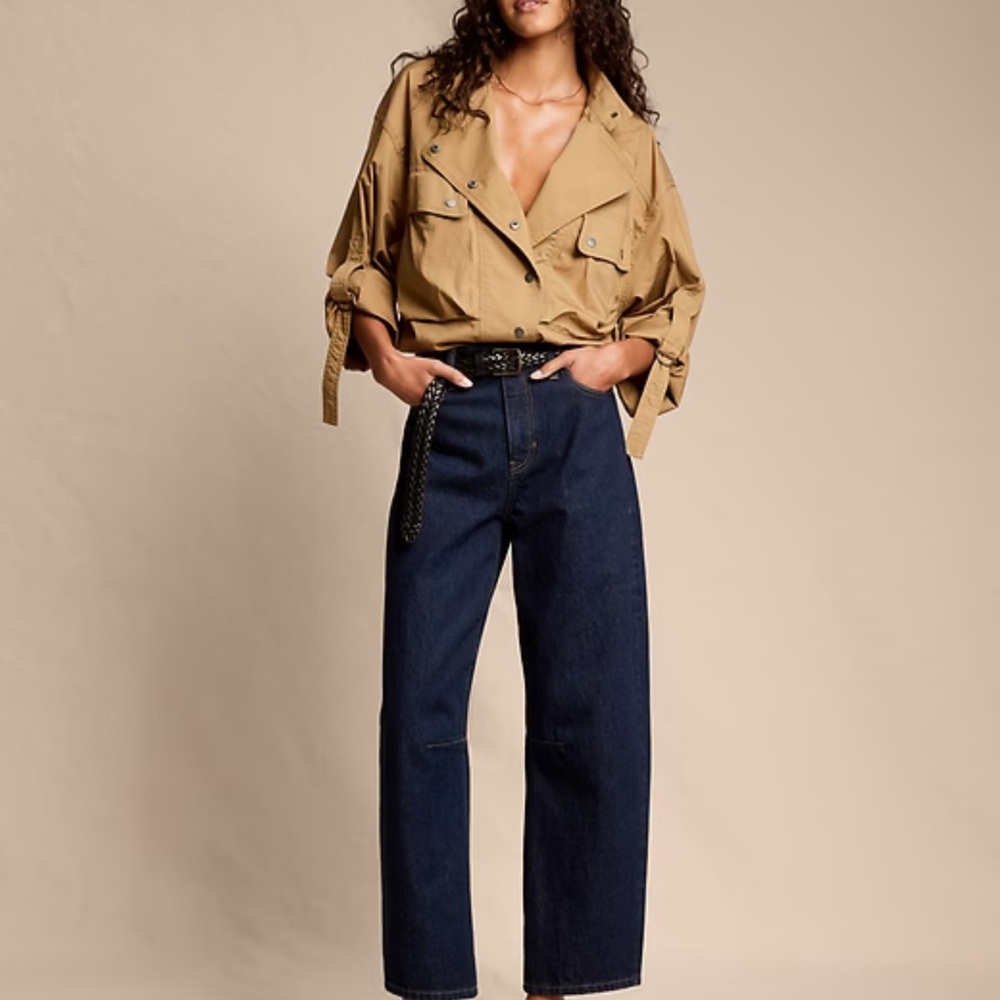 Banana Republic Dark Blue Straight Leg Jeans